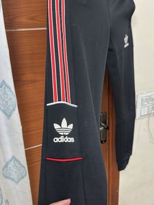 Adidas Manchester United Black Track Pants