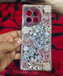 One Plus 11 R Phone Dimond Back Cover