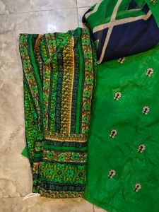 Stiched Chudithar Set With Lining