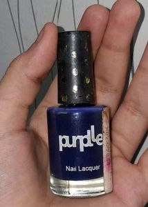 Purple Nail Lacquer