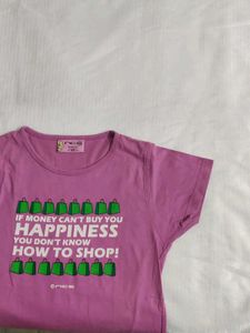 Cute Mauve Graphic Tee