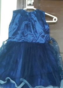 Cute Blue Party Dress