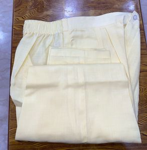 Premium 3 Pcs Mehendi/Haldi Men Kurta Jacket Pant