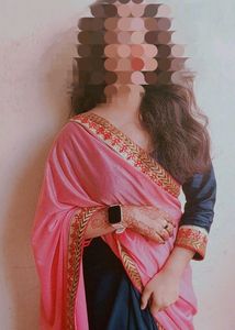 Partywear 2colour Saree With Blouse &amp; Petticoat