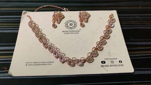 Jewelry Set Rose Gold..