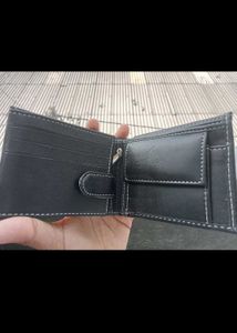 Black Chain Wallet With Multiple Pocket