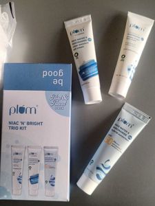 Plum Niacinamide Trio Kit for Korean Glass Skin