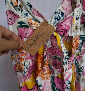Hey Betty Floral Print Mini Dress