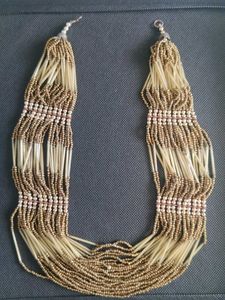 Elegant Beaded Statement Necklace