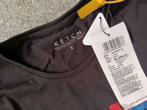 Ketch Graphic Tee, L Size