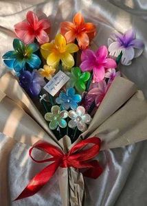 Handmade hair clip Bouquet