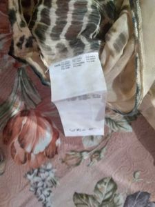 Lace Trim Tie-Dye Top