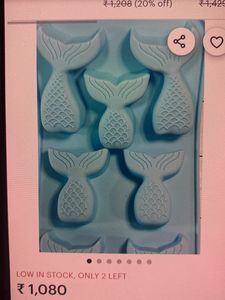 8 Cavities Mermaid Silicon Mould