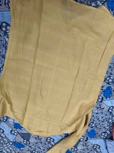 Louis Philippe Yellow Full Sleeves Shirt In Xl