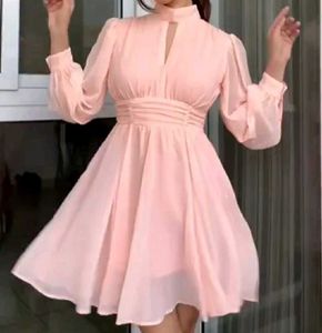 Ewa Young Peach Mini Dress