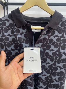 Coach Patterned Polo Shirt