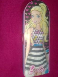 Transparent Barbie Box With Scale