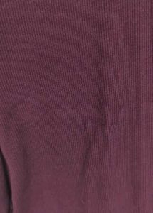 ZARA Burgundy Bodycon Midi Dress