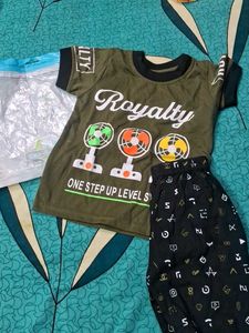 Kids&#39; Royalty T-Shirt &amp; Shorts Set