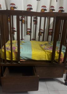 Classic Wooden Baby Crib