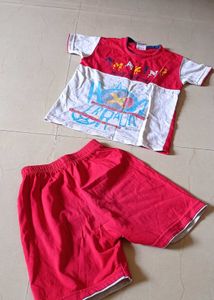 Sale🎊Boys Red &amp; White Outfit