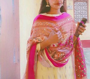 Elegant Suit with Dupatta