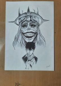 Solo Leveling Anime Pen Art .