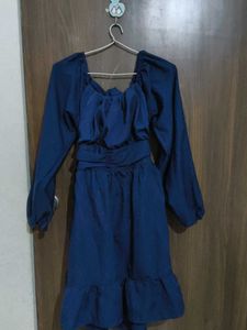 Blue Cute Dress