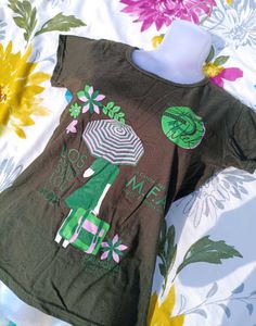 Olive Green T shirt