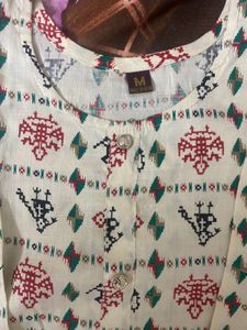 White Kurti