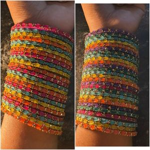 Colorful  Valaikappu Bangles Set For Women’s
