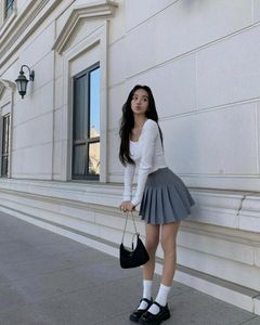 Korean Style Black Babydoll Loafers 🎀