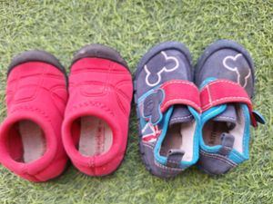 Boys Shoes 2 Pairs Size 6 Inches