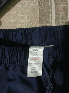 Navy Blue Athletic Shorts
