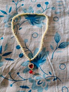 Pearl Necklace Pear Chain