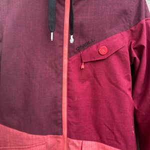 O'Neill Red/Burgundy Ski Jacket