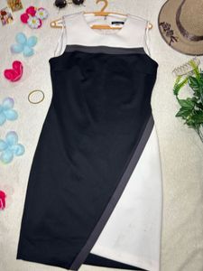 Tommy Hilfigar Black And White Dress