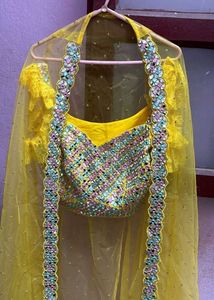 Beautiful Choli And Plazo With Shrug