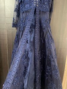 Stunning Gown With Heavy Embroidery &amp; Pearl