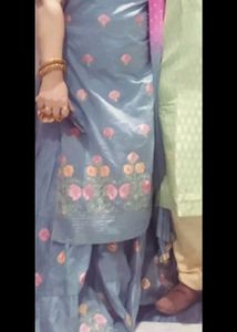 Party Wear Gown Cum Lehenga Dress In Xl Size