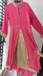 #sale Alert# brand new heavy party wear hot pink gown