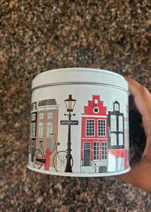 Tin Box And Blue Metal Dabba