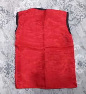 Traditional Red &amp; Black Outfit