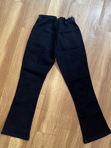 Girl Black Flare Jeans