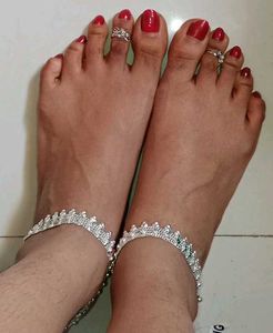 Anklet With Toe Ring