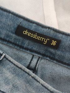 Printed Straight fit Jeans