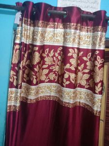 Elegant Maroon Curtains