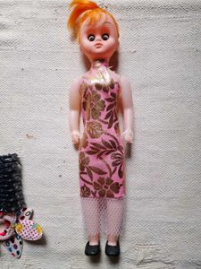 Vintage Doll with Accessories