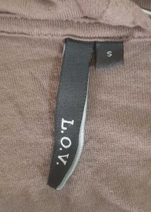 Top with shrug / jacket attached
