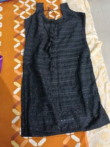 Elegant Black Kurta